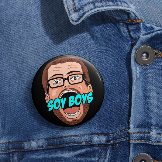 SoyBoys Pin Button